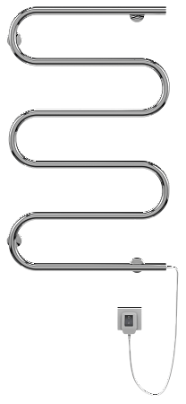 Электро 25 Ш-обр 600х800 Полотенцесушитель  TERMINUS Оренбург - фото 2