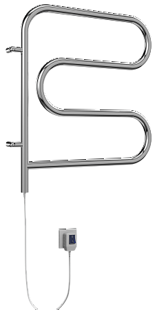 Электро 25 F-обр 600х600 поворотный Полотенцесушитель TERMINUS Оренбург - фото 1